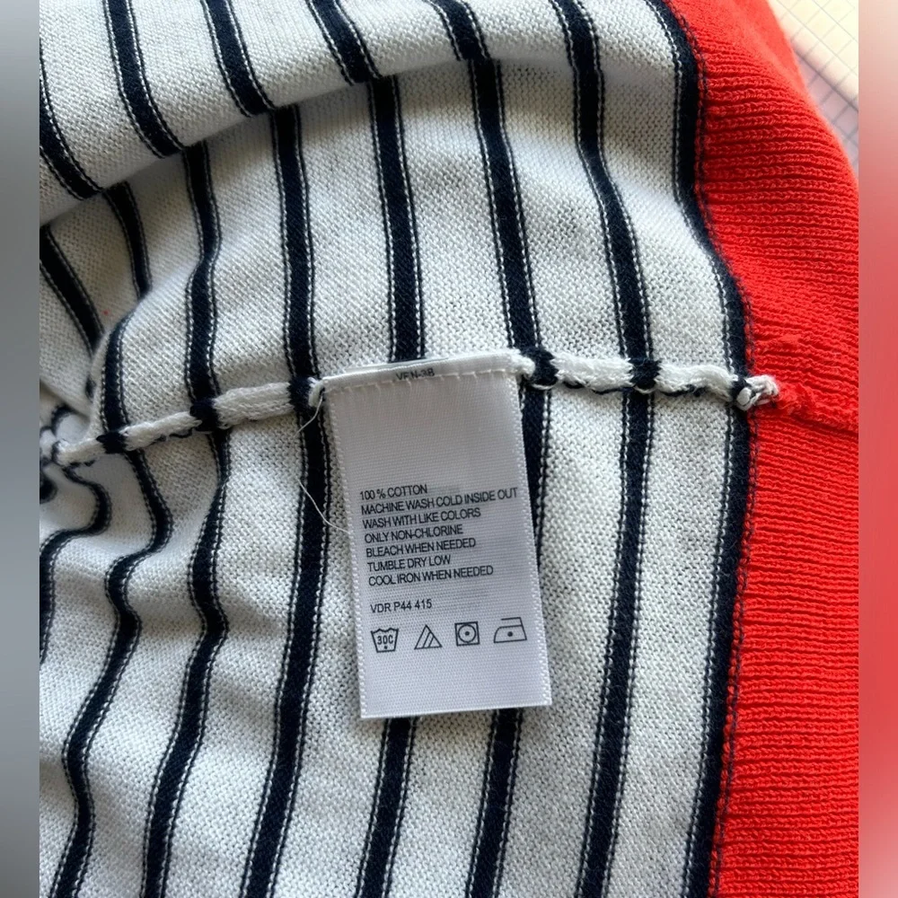 Náutica 100% cotton-knit long sleeves cuff closing 4 buttons light and casual - Picture 9 of 9